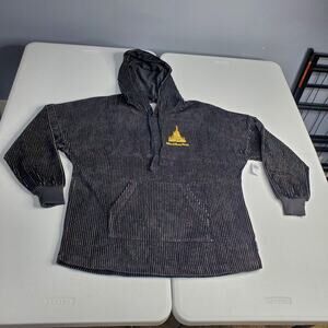 NEW Disney Parks 50th Anniversary Black Gold Spirit Jersey Hoodie Adult Large L